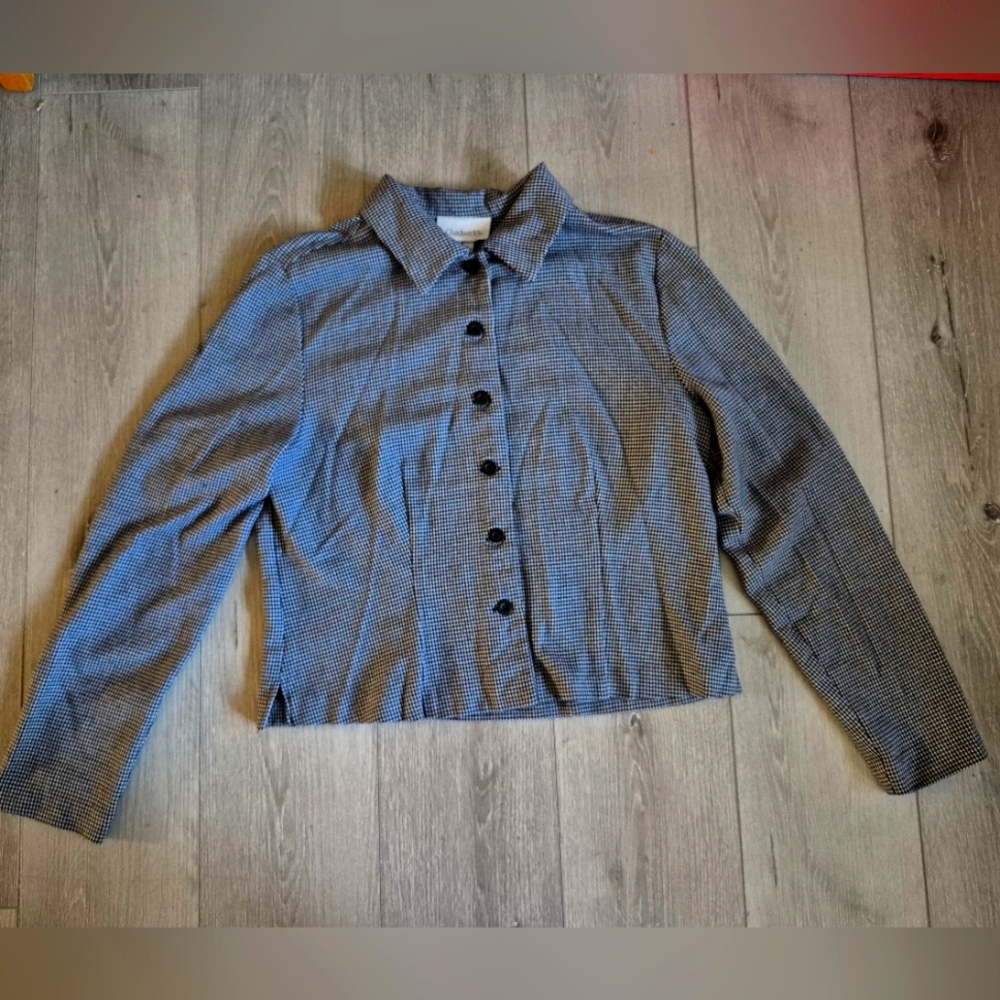 Chadwick's Size 10 Plaid Blazer